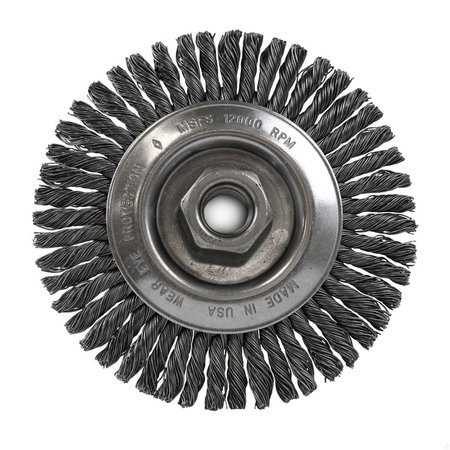 FLEXOVIT WIRE WHEEL BRUSH HIGH PERFORMANCE C1270